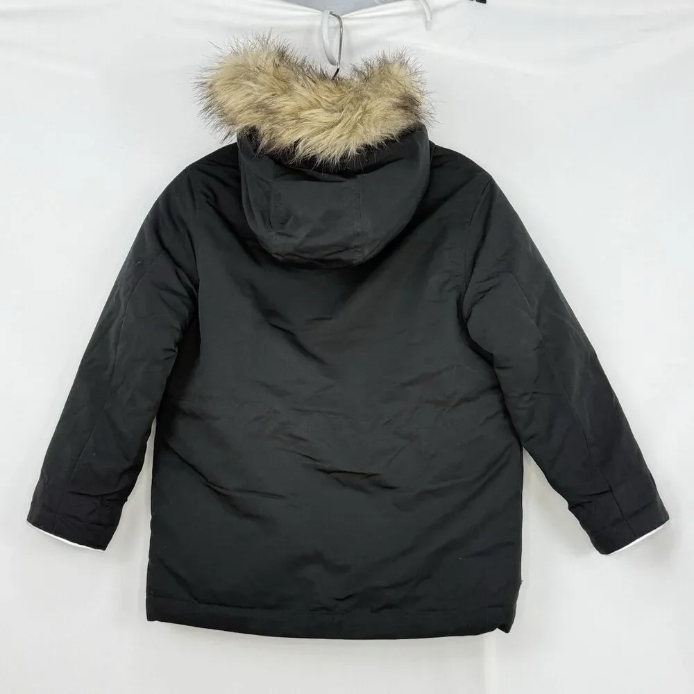 Gap Kids Boys Cold Control Ultra Max Parka Jacket Size Small (6-7) Black